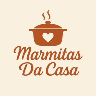 Logotipo Marmitas da Casa - Delivery 24H